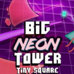 Big NEON Tower Tiny Square